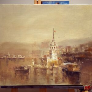 (Kızkulesi) Canvas Tablo